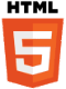HTML5 icon logo transparent png