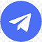 Telegram 80x60 messenger icon Иконка мессенджера